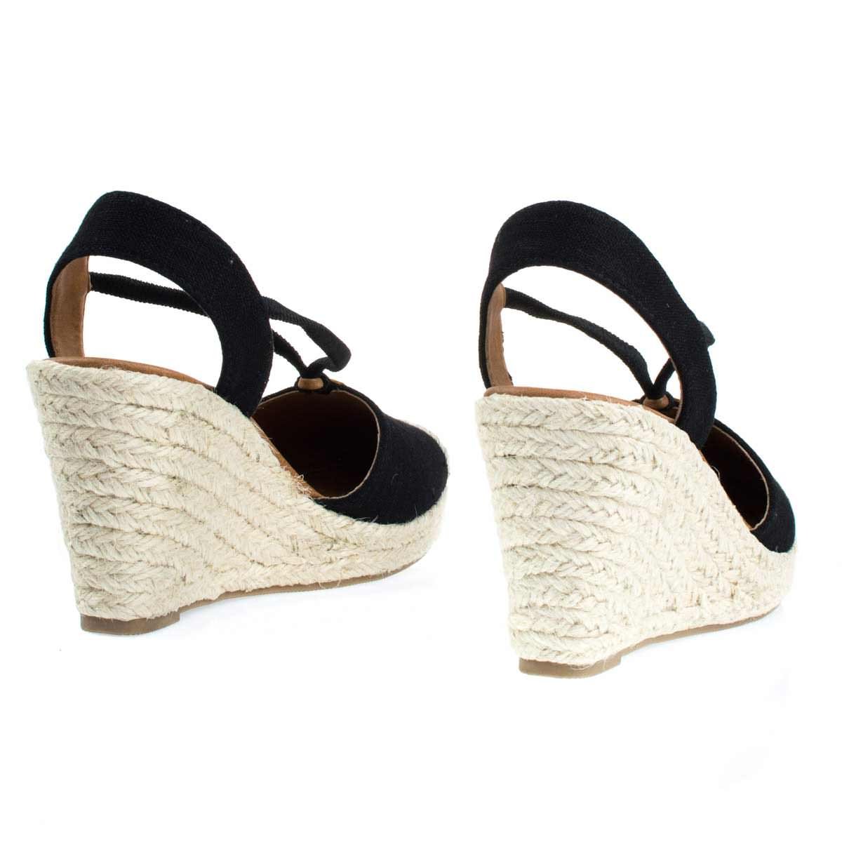 City Classified Women's Cap Toe Espadrille Wedge Sandal - Image 5