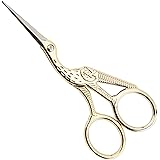 BIHRTC 4.5" Stainless Steel Sharp Tip Classic Stork Scissors Crane Design Sewing Scissors DIY Tools Dressmaker Shears Scissor