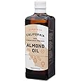 Sunnygem 100% Virgin Cold Pressed California Almond Oil 25.4 FL OZ - Perfect for Cooking, Baking, Grilling, Dipping & Marinating - Beneficial for Skin, Hair & Face Care
