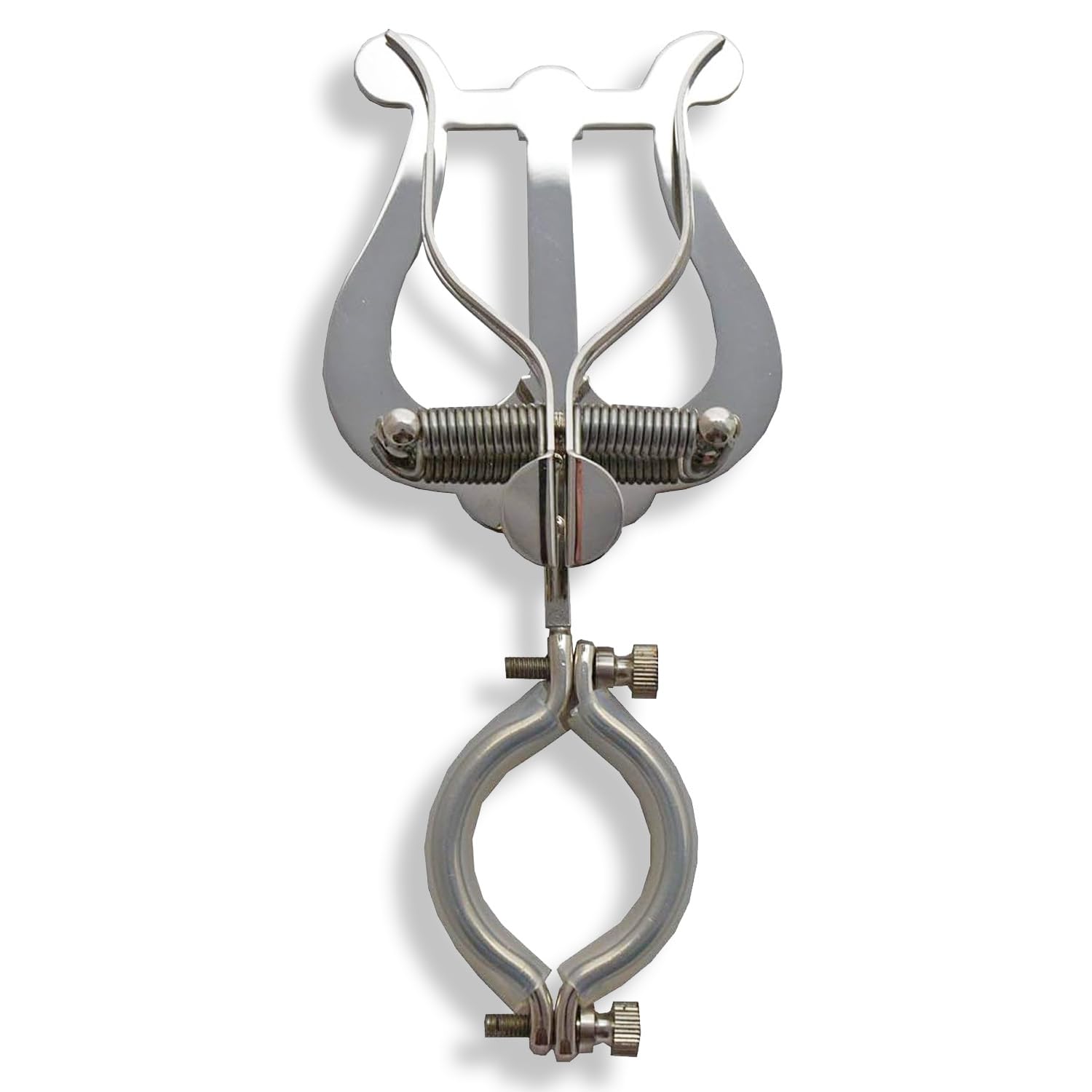 Soundman® Marching Lyre for Clarinet - Music Stand - Nickel Plated