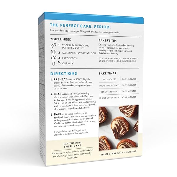 KING ARTHUR, GLUTEN-FREE YELLOW CAKE MIX, GLUTEN-FREE, NON-GMO PROJECT VERIFIED, CERTIFIED KOSHER, NON-DAIRY, 22 OUNCES