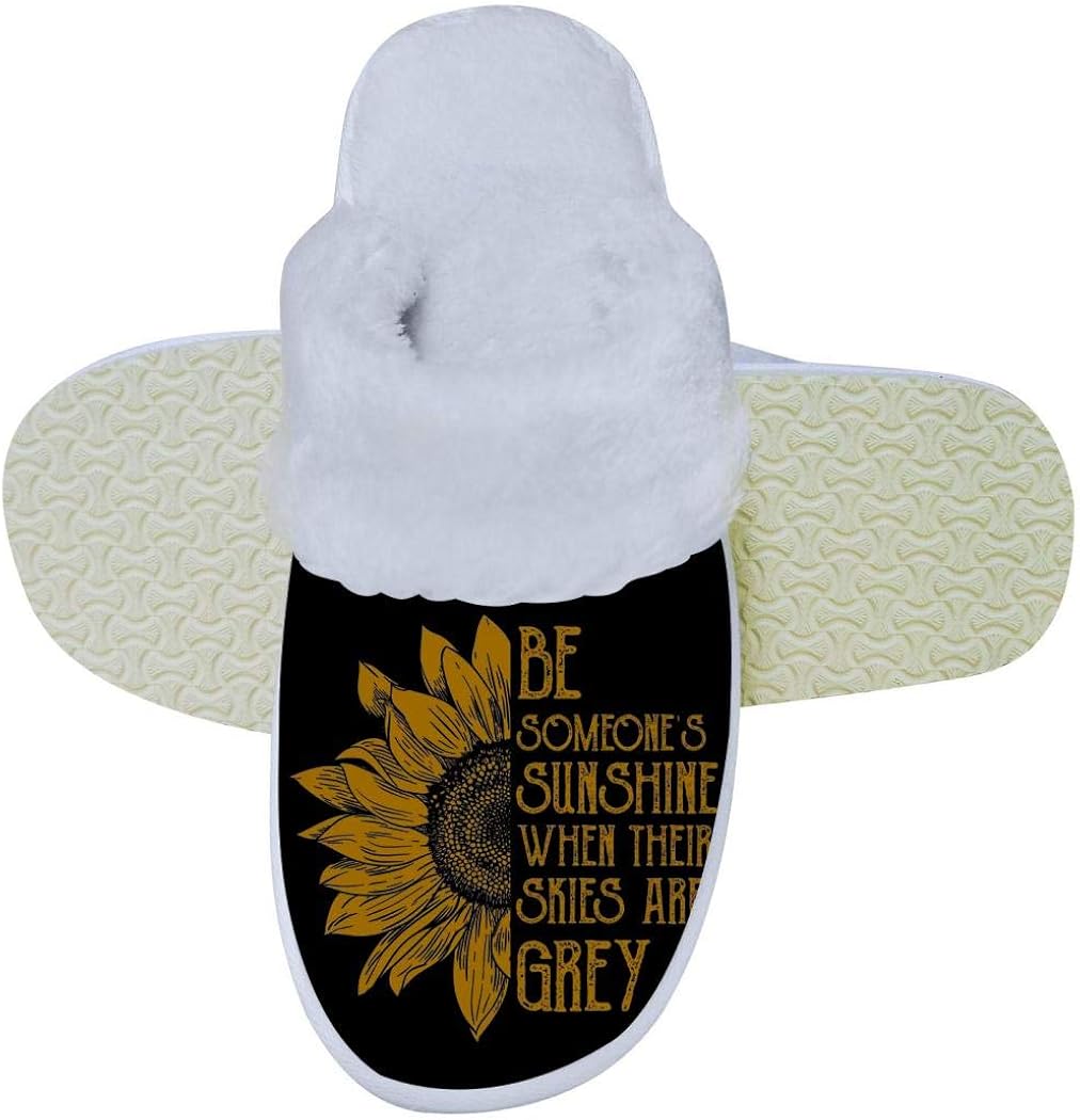 sunflower slippers