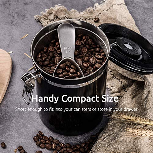4 Coffee+Scoop+Stainless+Measuring+tablespoon