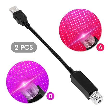 MOGOI Luz para Coche con Atmósfera USB para Coche, UCI Interior en ...