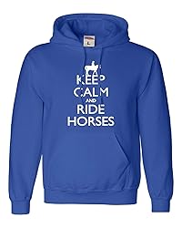 Go All Out 3X-Large Royal Mens Keep Calm And Ride