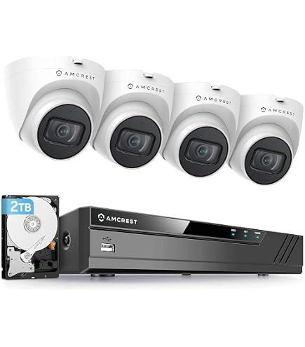 Amazon.com: Amcrest 4K POE Security Camera System with 4K 8Ch PoE