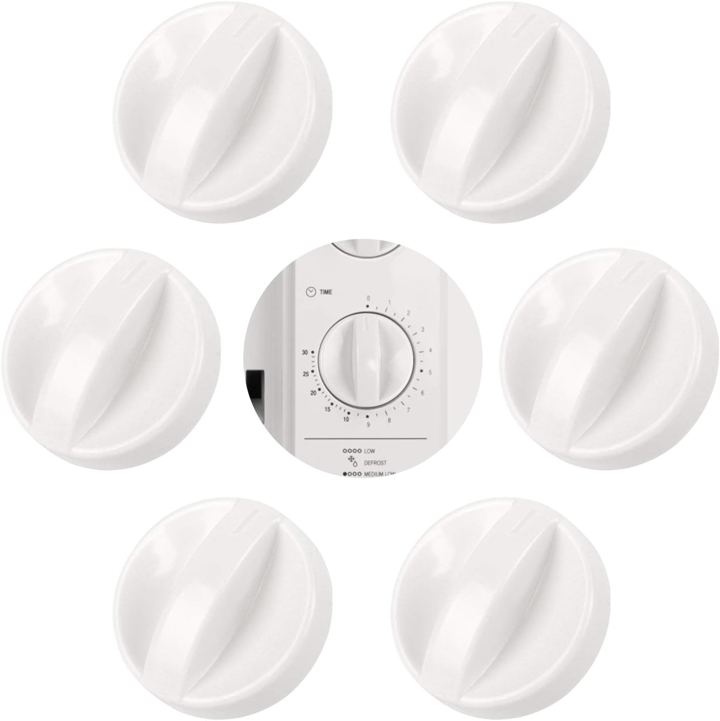 6 PCS Oven Knobs Stove Knobs Oven Stove Control Oven Switch Control