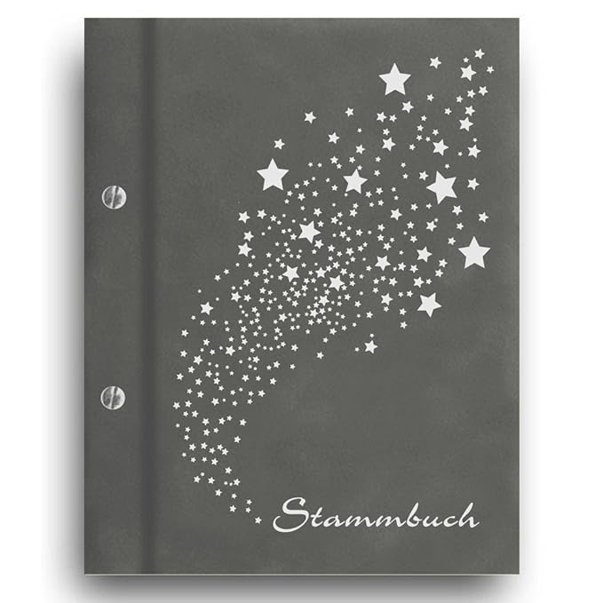 Stammbuch der Familie 'Light' Familienbuch Familienstammbuch Stammbaum Stammbücher - A4 grau