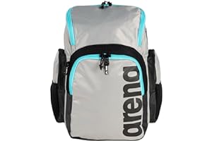 Arena Spiky III Backpack 35 Unisex Travel Gym Rucksack for Men and Women, Training Gear Equipment Bag for Swimmers, 35 Liters