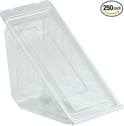 clear plastic wedges