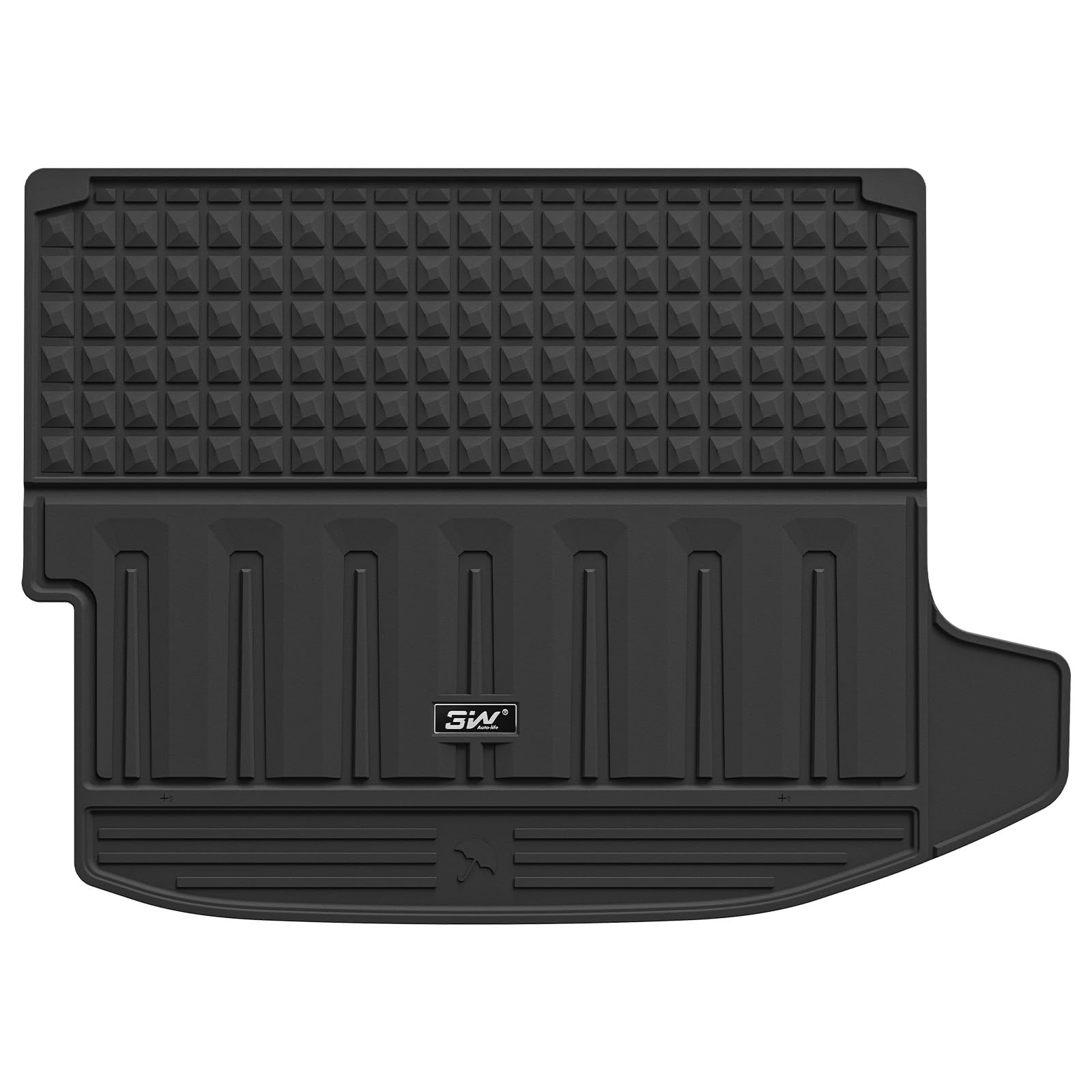 3W Cargo Liner for 2024-2026 Chevy Trax/Buick Envista, Trunk Mat for Chevrolet Trax Accessories TPE All Weather Heavy Duty Chevrolet Liners Easy Cleaning Image