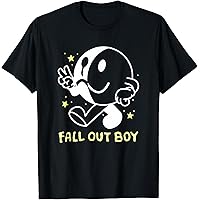 Fall Out Boy イラスト Tシャツ Lサイズ ブラック Amazon.com: Fall Out Boy - Punk Scratch Photo T-Shirt