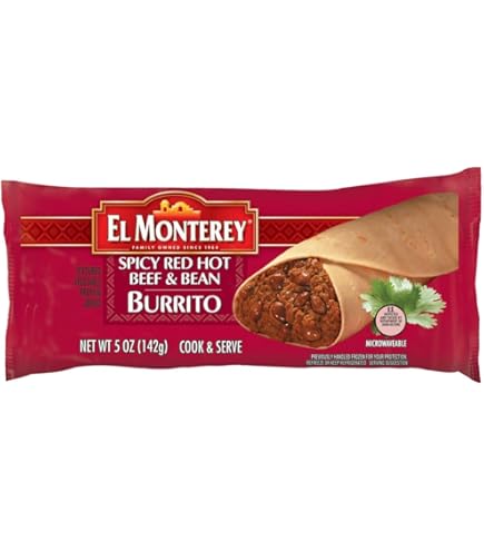 Amazon.com: El Monterey XX Large Spicy Red Hot Beef and Bean