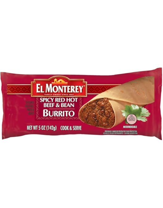 Amazon.com: El Monterey XX Large Spicy Red Hot Beef and Bean