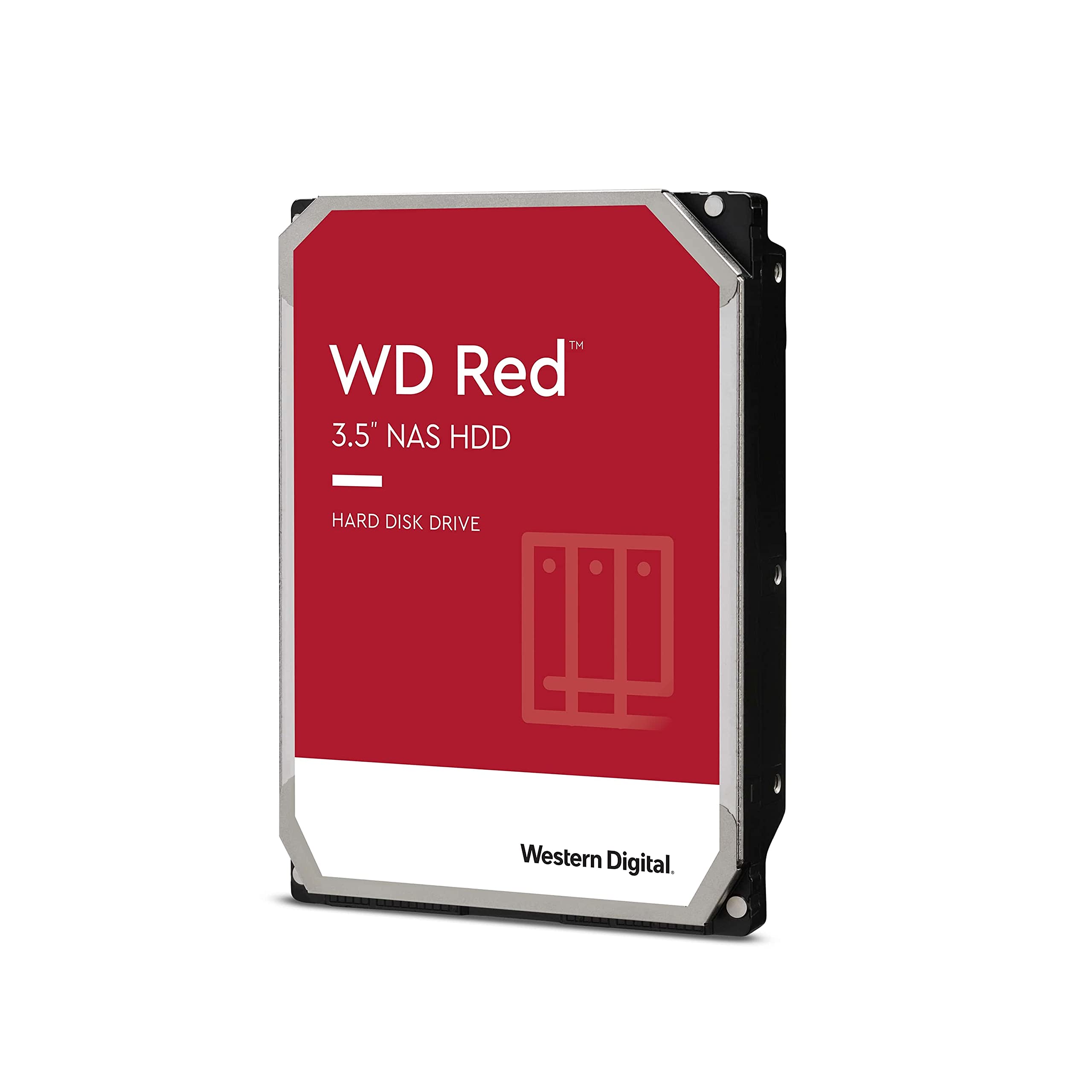 WD Red 6TB NAS 3.5" Internal Hard Drive - 5400 RPM Class, SATA 6 Gb/s, SMR, 256MB Cache — image 1