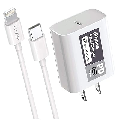 Boxgear 18W Fast Charger with USB-C to Lightning Kuwait Ubuy