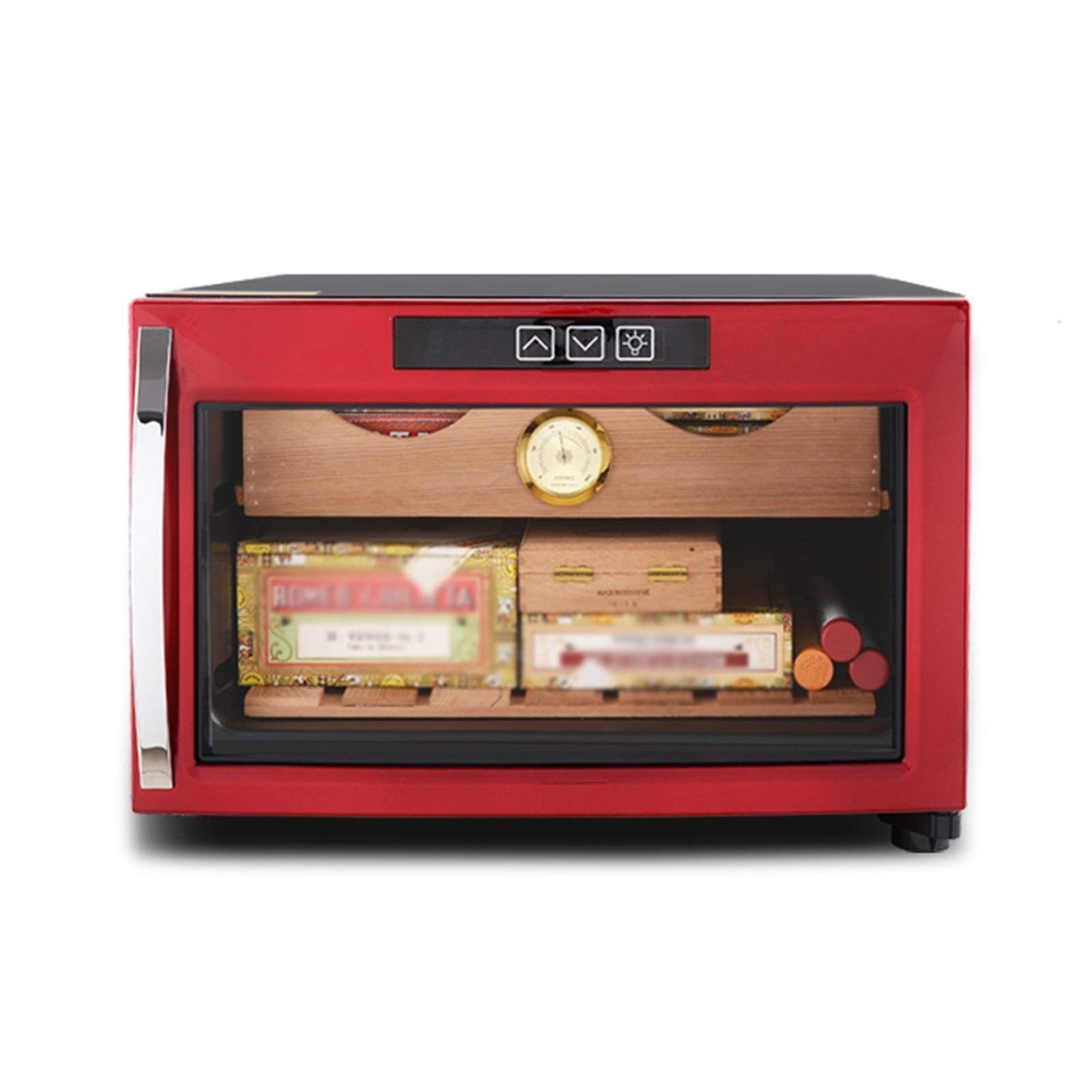 FXXWJP Cigar Humidor- Travel Humidor Cigar Cabinet Cigar Box Thermostatic Moisturizing Cigar Box Mut