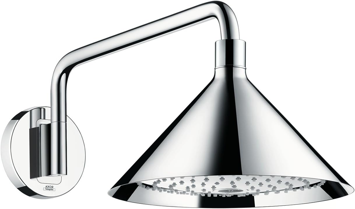 AXOR Front Duschkopf 240, Kopfbrause für Wandmontage, 2 Strahlarten, Chrom: Amazon.de: Baumarkt