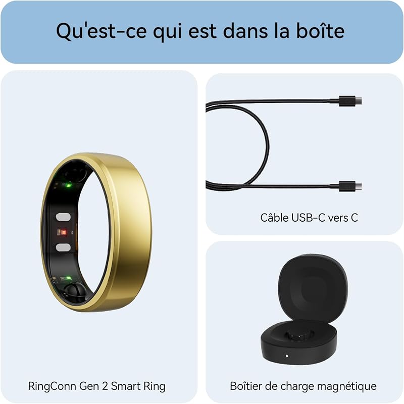 Gen 2 Smart Ring, Suivi de l’apnée du Sommeil inédit