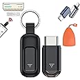 Cyberplex Hacking Device, Cyberplex, Iflipper, Microlord Mini Hacking Device, Universal Remote Smartphone Ir Controller Adapter (TypeC-Black)