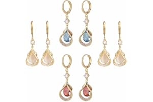 LIUCOCOTOS Slimaoo Lymph Flow Magnetogen Earrings, Slimaoo Earrings, Lymphatic Magnetotherapy Germanium Earrings, Acupuncture Earrings Lymphatic Earrings for Women