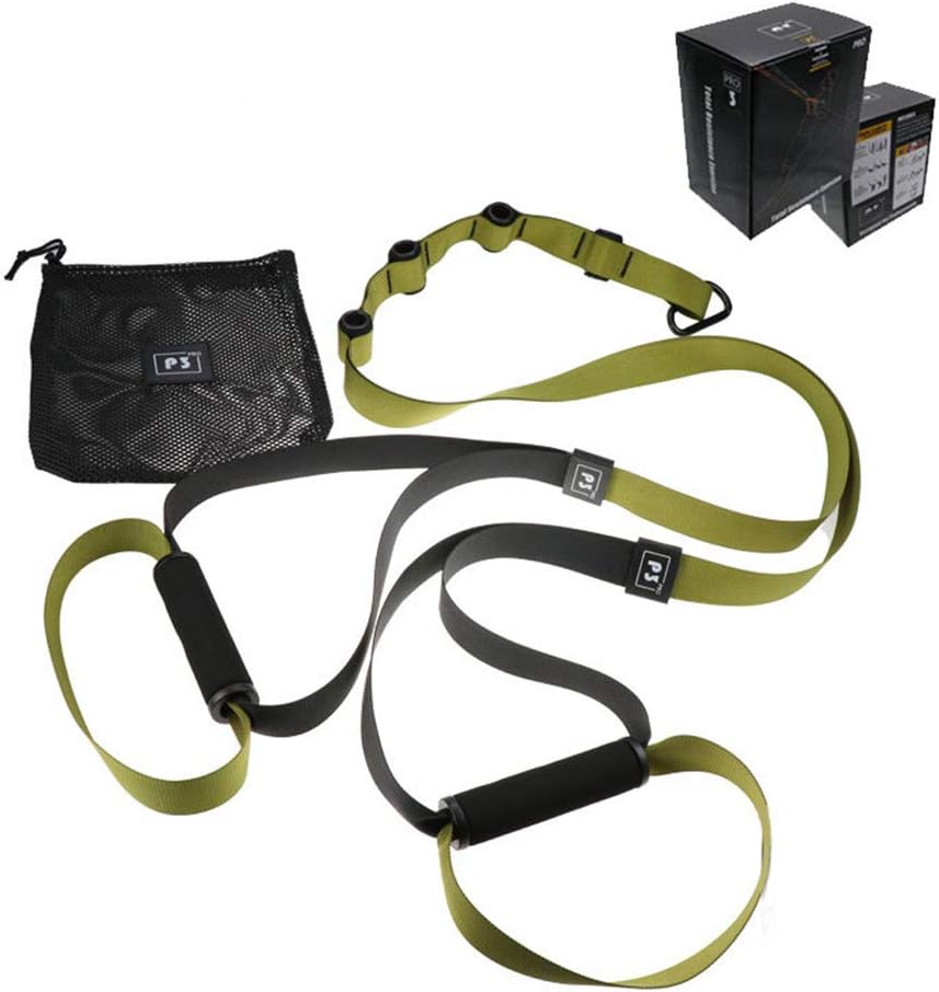 nlgzklsh Resistance Training Straps Workout Yoga Straps Fitness Trainer Kit for Home Gym