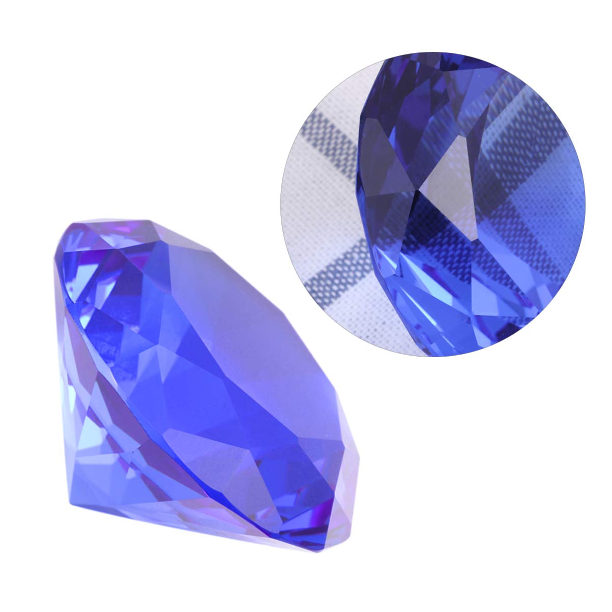 Holibanna Acrylic Diamond Gems Jewels Treasure 50mm Large Artificial Crystal Diamante Rhinestones Shapes Wedding Table Confetti Party Droplets