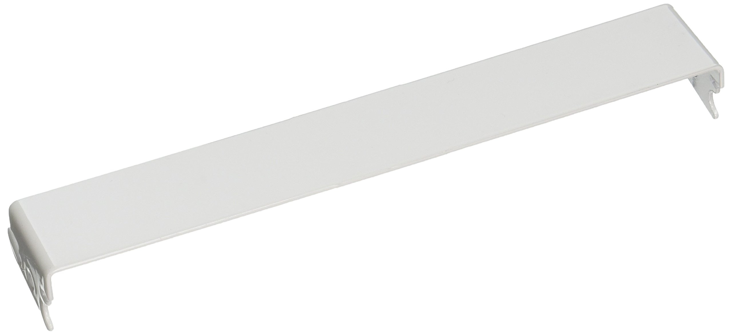 Wall Control 8in Accessory Hanger Tool Holder Bracket Pegboard Accessory for Wall Control Pegboard and Slotted Tool Board - White