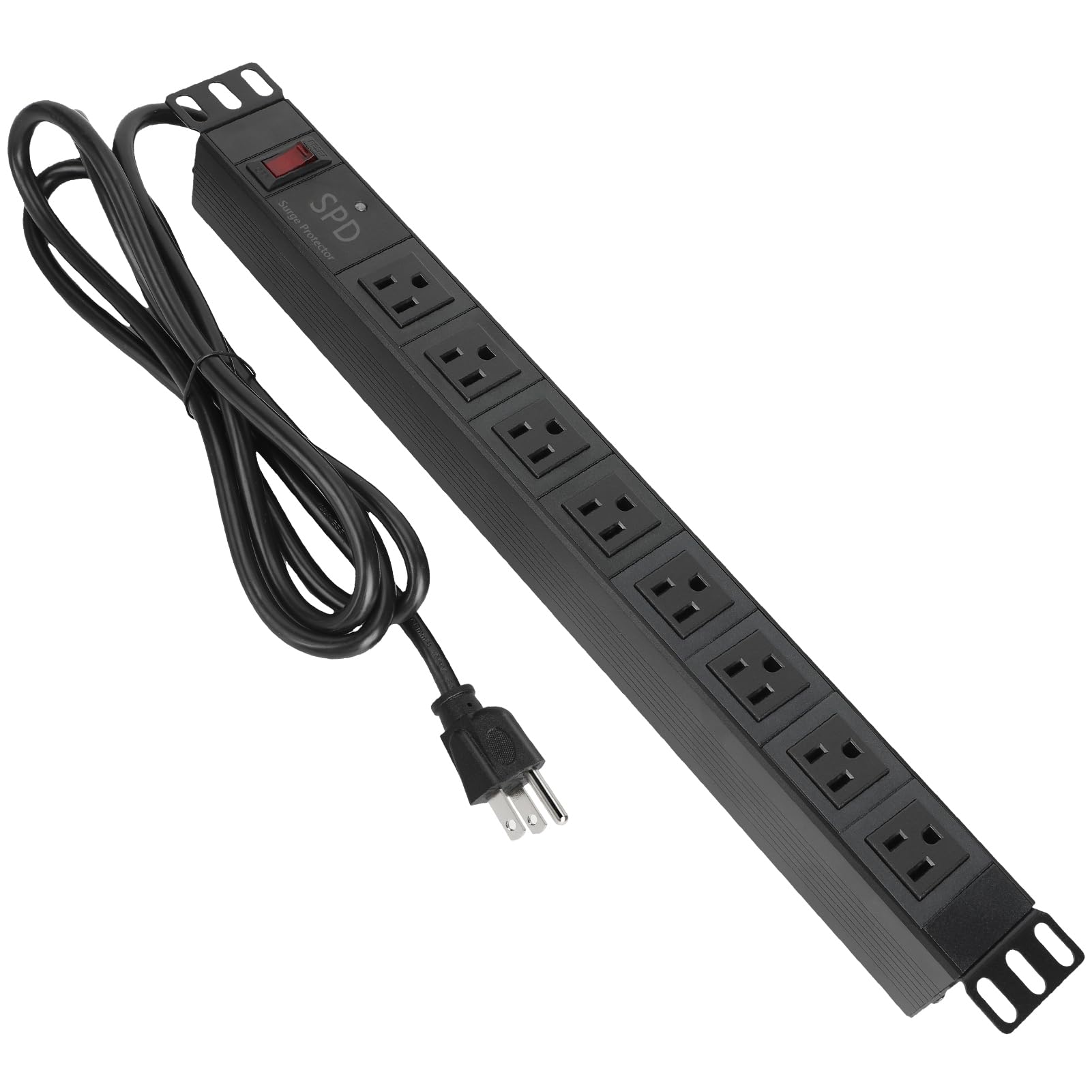 ElecVoztile 8 Outlet Rack Mount PDU Power Strips