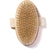 Essential Aura Dry Body Brush &ndash; Eco-Friendly Natural Bristles for Gentle Exfoliation, Skin Renewal, Improved Circulation &amp; Lymphatic Support &ndash; Perfect Detox &amp; Spa Self-Care Accessory