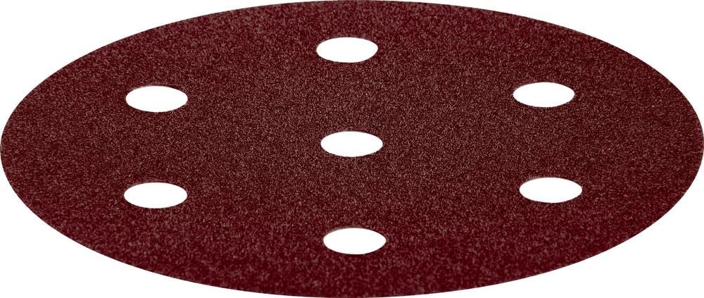 Festool 499084 STF D90/6 P220 RU2/50 Rubin 2 Sanding Discs for RO 90 (Pack of 50), Brown