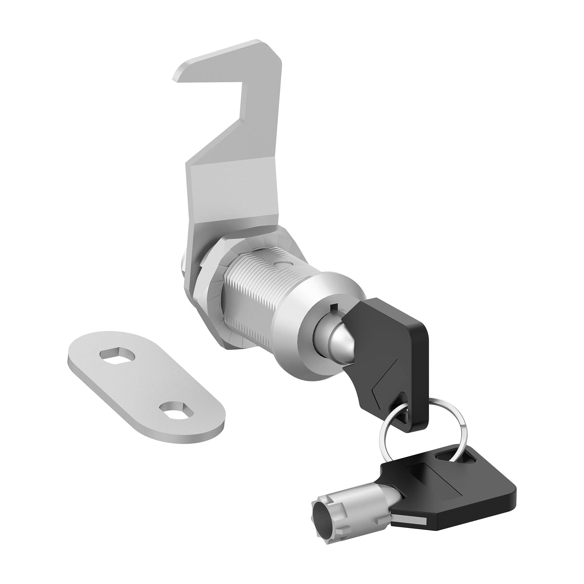 Tubular Cam Locks Keyed Alike, Toolbox Lock Replacement, RV Storage & Security for Drawer, File, Mailbox, Toolbox - Zinc Alloy (1 Pack 1-1/8" Keyed Alike)