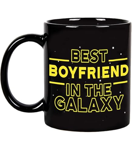 Willcallyou Tazza San Valentino 311 Ml – Baby Yoda 'Obi Wan For Me Heart' Regalo Divertente Per Lui E Lei