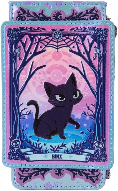Hocus Pocus Tarot Card Binx Iridescent Glow In Dark Eyes Loungefly Mini Backpack s-l400.jpg main image 3