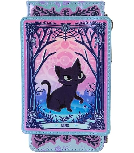 Loungefly Hocus Pocus Tarot Card Iridescent Crossbody Bag