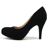 CITYCLASSIFIED #Jack Women's Classic Dress Pump w Extra Cushioned in Sole, Round Toe & Platform