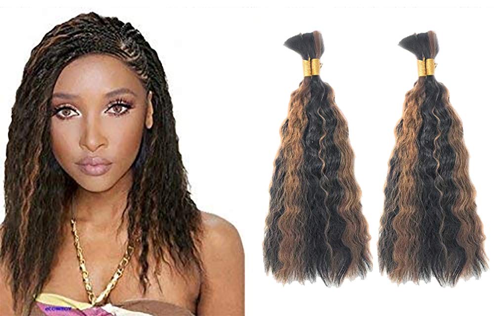 Wet N Wavy Bulk hair QUALITY HAIR Micro Braiding Super Bulk