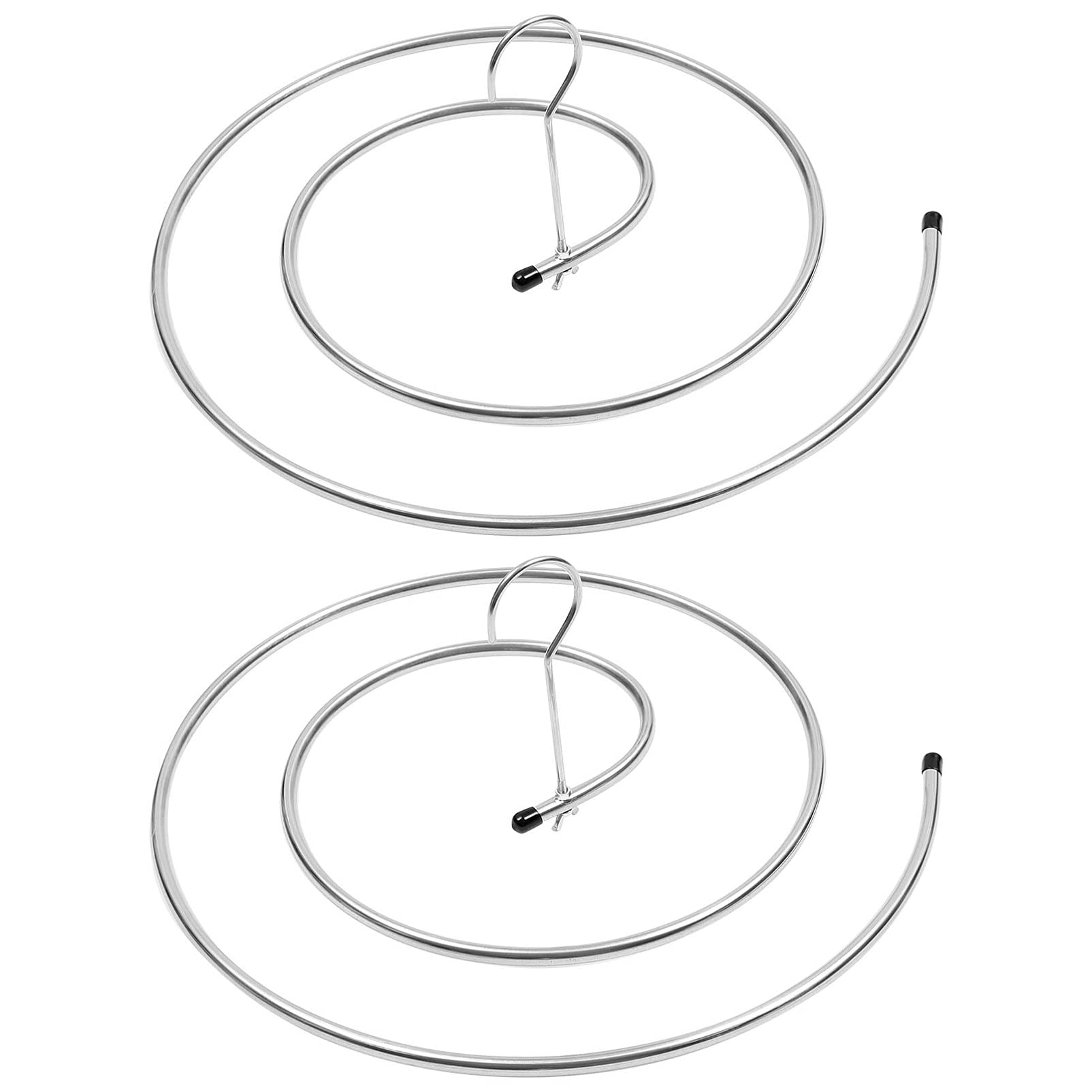 BESPORTBLE 2pcs Laundry Hanger Spiral Bed Sheet Rack Rotating Clothes Scarf Blanket Drying Hanger Saving Clothing Drying Holder