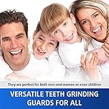 Mouth Guard for Grinding Teeth, Snoring Mouthpiece, Night Guards for Teeth Grinding, Snoring Solution, Dental TMJ Mouth and Bite Guard for teeth grinding, to Give You a Good Night's Sleep (white)