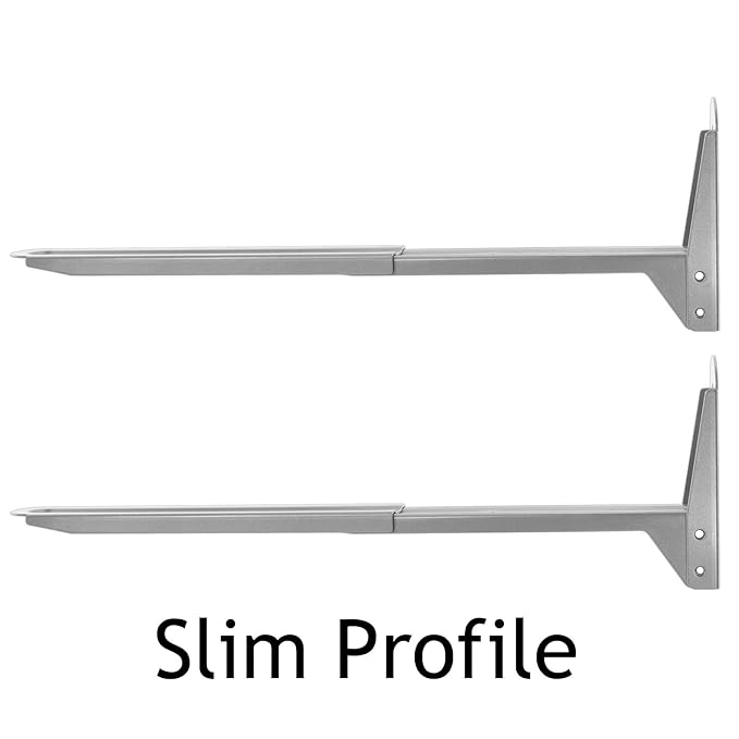 Spares2go Plata Ajustable Extensible Soporte Soportes para ...