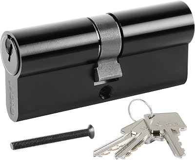 DIDA 70mm Euro Cylinder Lock 3 Keys Anti Pick Drilling UPVC Door BS EN 1303