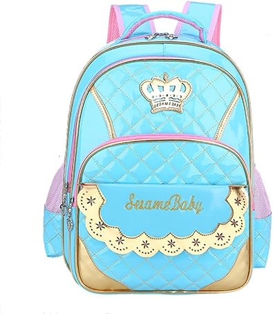 Amazon Remeehiリュックサックキッズ 女の子 プリセンス 小学生鞄リュックサック デイパック バックパック 子供リュック 通園 通学 遠足 お出かけ リュックサック