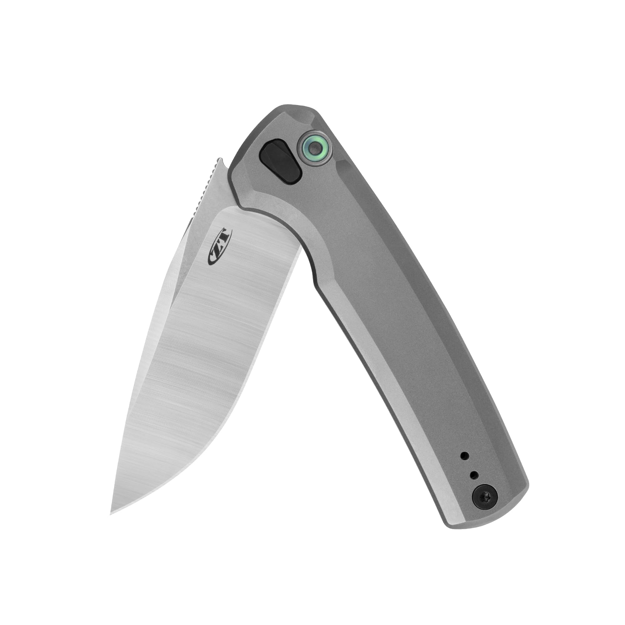 Photo 1 of Zero Tolerance 0044, Folding Pocket Knife, 3.2 inch CPM S45VN Steel Blade, Titanium Handle, Button Lock, Made in USA