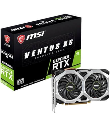 Amazon.com: MSI Gaming GeForce RTX 2060 6GB GDRR6 192-bit HDMI/DP