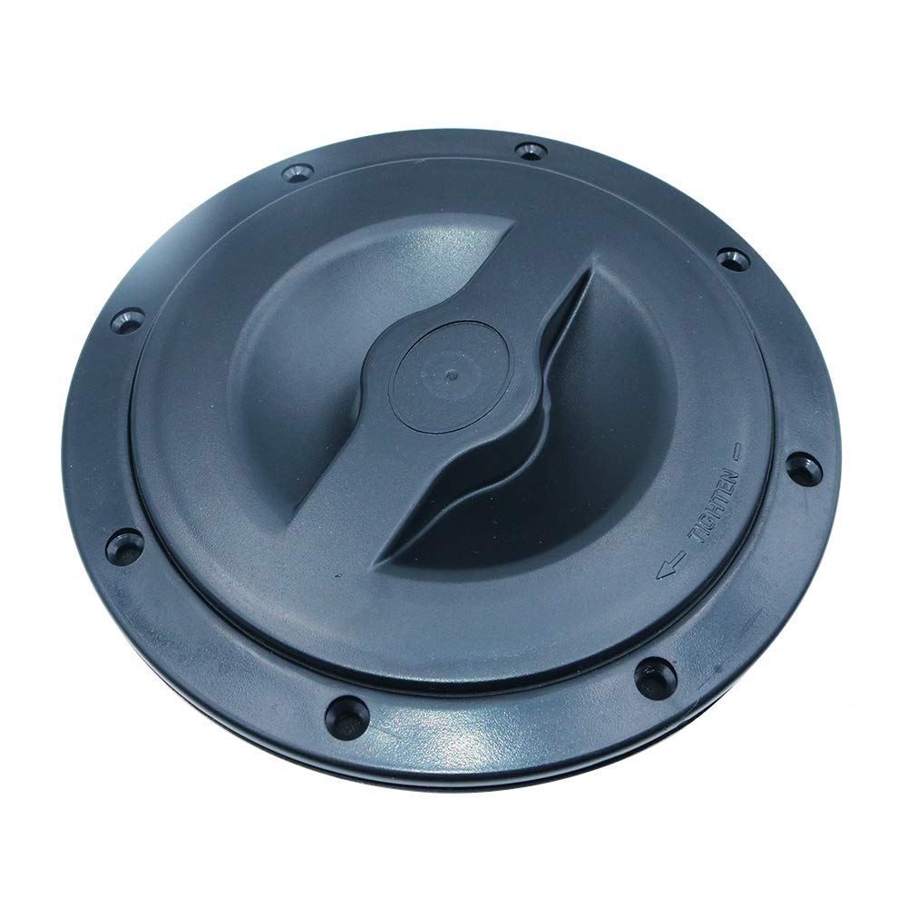 Namvo Marine Hatch Cover, 6 Inch Kayak Pull Out Deck Plate with Red Bag Kayak Canoe Accessories