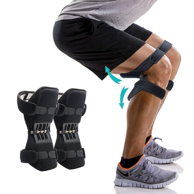 WYKNIE Knee Spring Brace Breathable AntiGravity Knee Bend Support