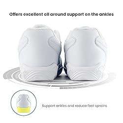 TAILORIA Cheer Shoes Girls-White & Black
