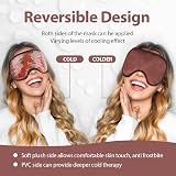 NEWGO Cooling Eye Mask Hot Cold Therapy Reusable for Puffy Eyes view 3