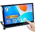 Magedok 9 Inch Touch Screen Display for Raspberry Pi,1280 x 720/ Anti-Glare/Optical Bonding Capacitive Screen/IPS /600 lumens/Wall Mountable/HDMI Portable Monitor