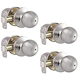 Knobonly 4 Pack Bedroom Bathroom Privacy Door